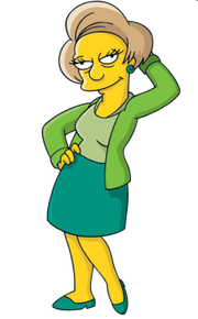 The Simpsons Edna Krabappel