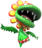 Petey Piranha as Giant Snap Dragon