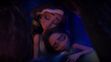 Hope Betterman and Dawn Betterman in the sleep pile