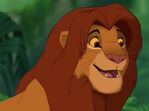 Adult Simba (animated) as Aslan