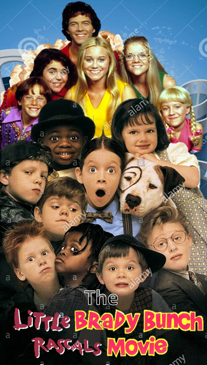 The Little Brady Bunch Rascals Movie Double Feature The Parody Wiki