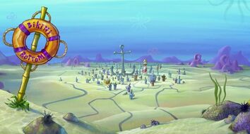 Bikini bottom wallpaper discount