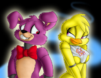 Chica and Bonnie