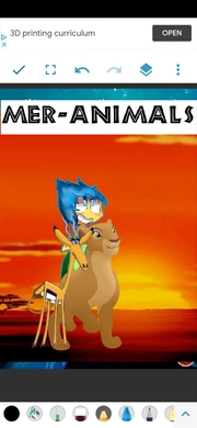 MerAnimals (GLA Style) Poster