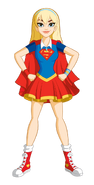 Supergirl Pose DCSHG Transparent