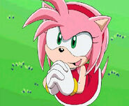 Amy Rose as The White Rose