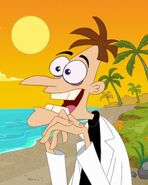 Dr. Heinz Doofenshmirtz as Captain Hook