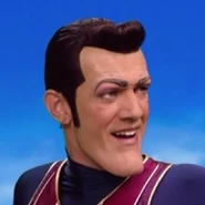 Robbie Rotten as The Evil Emperor Zurg
