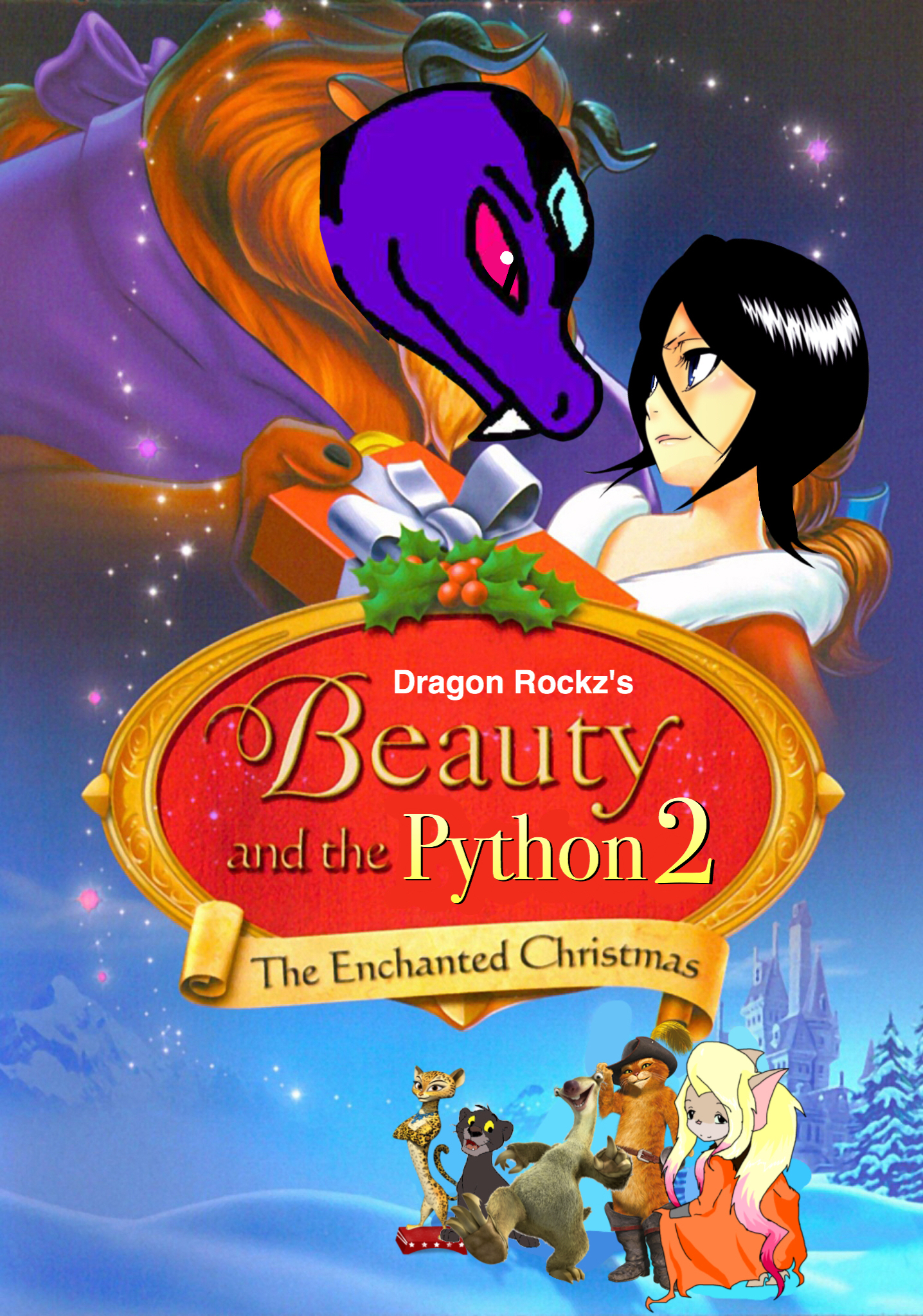 Beauty And The Python 2 The Enchanted Christmas The Parody Wiki Fandom Belle prepares the castle for christmas against beast's wishes, trying to bring him happiness for the season… running time: beauty and the python 2 the enchanted