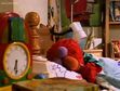 Elmo sleeps in the beginning of Elmo in Grouchland
