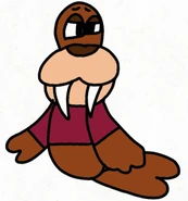 Waldo the Walrus as Hamm