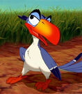 Zazu (Animated) as Deacon (Owl)