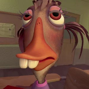 Abby Mallard The Parody Wiki Fandom She is a female duck (implied swan) with buckteeth, orange beak, orange feet, wearing a purple shirt with pink. abby mallard the parody wiki fandom