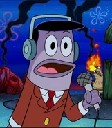 Perch Perkins as Yellow Orange Monster