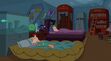 Phineas, Ferb and Perry sleeping in Oh, There You Are Perry