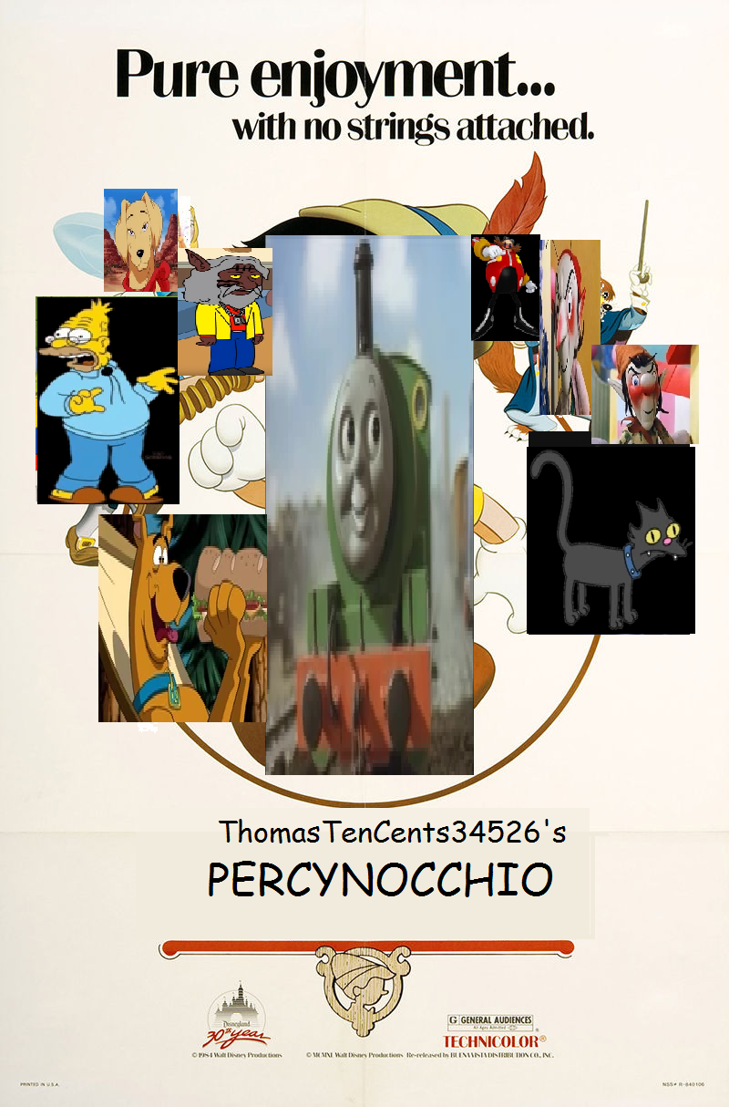 Percynocchio (ThomasTenCents34526's Style), The Parody Wiki