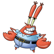 Mr. Krabs as The King