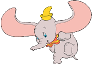 Mr Dumbo flying