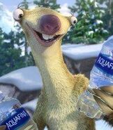 Sid in the Aquafina Commercial