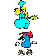 Thomas as Rayman (Rayman 3)