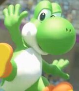 Yoshi in Mario and Sonic at the London 2012 Olympic Games
