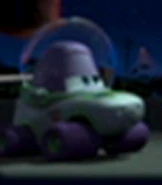 Buzz Lightyear in Cars
