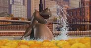 Gloria the Hippopotamus as the Rose