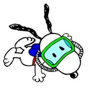 Snoopy Scuba Diver