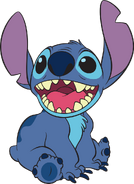 with Stitch as Boo