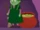 Girl dressed as Witch