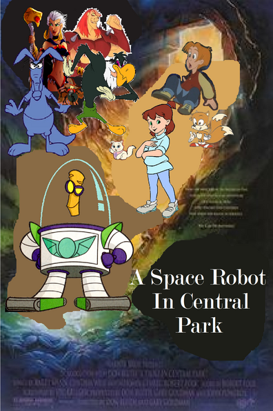 ASpaceRobotInCentralParkPoster