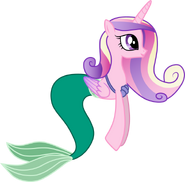 Princess Cadance as Ariel