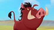 Pumbaa as Tracey Sketchit