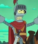 Bender Bending Rodríguez in Futurama- Bender's Game