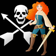 Disney Pirate Princess Merida