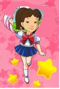 Emmy as Rini/Sailor Mini Moon