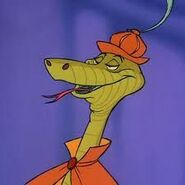 Sir Hiss as Kaa