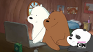 Grizzly Bear, Ice Bear and Panda Bear