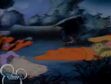 Gopher and Rabbit are sleeping in the sleeping bad in Pooh Moon