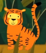 Tiger walking in the jungle super simple songs