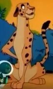 Cheetato as Adult Shere Khan