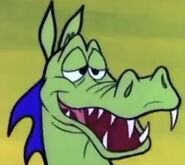 Sea serpent as twister