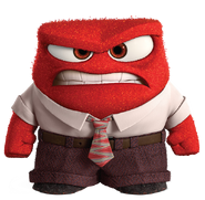 Anger fear inside out characters