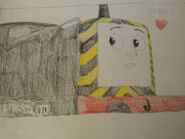 Mavis the quarry diesel shunter by hamiltonhannah18 de3nw33-fullview