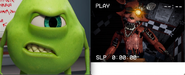 Mike Wazowski vs Foxy