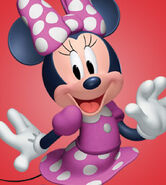 Minnie Mouse as Baby Bop