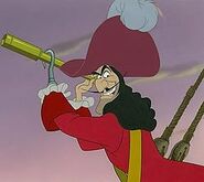 Captain Hook as Humbert the Huntsman