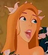 Giselle (Animated) as The Peddler Woman/The Enchantress
