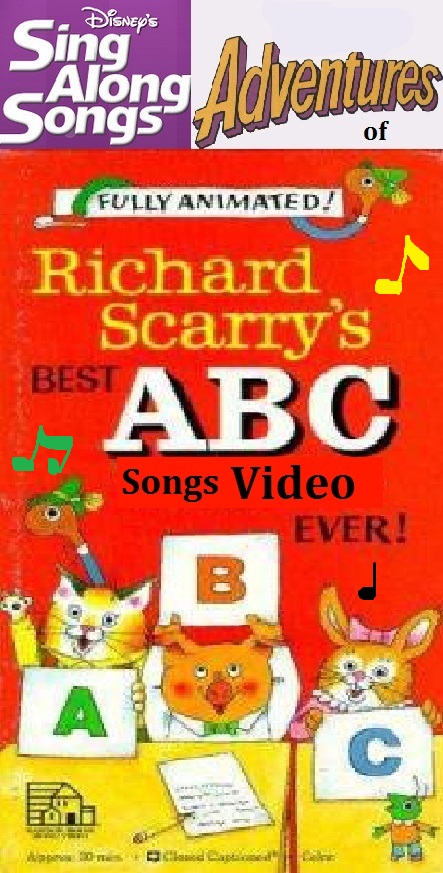 Disney S Sing Along Songs Adventures Of Richard Scarry S Best Abc Songs Video Ever The Parody Wiki Fandom
