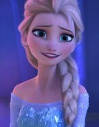 Elsa the Snow Queen as Ms. Miller
